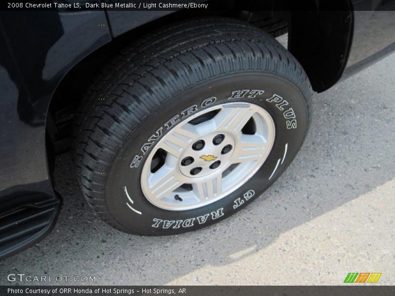 Dark Blue Metallic / Light Cashmere/Ebony 2008 Chevrolet Tahoe LS
