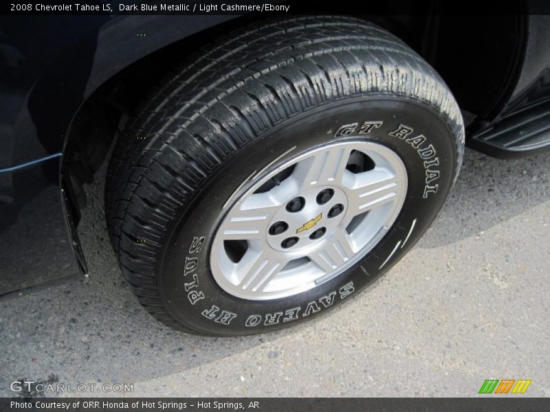 Dark Blue Metallic / Light Cashmere/Ebony 2008 Chevrolet Tahoe LS