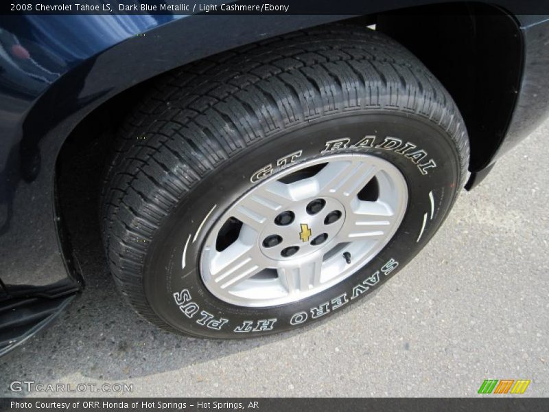 Dark Blue Metallic / Light Cashmere/Ebony 2008 Chevrolet Tahoe LS