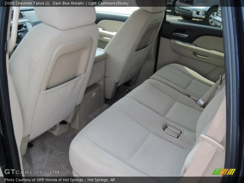 Dark Blue Metallic / Light Cashmere/Ebony 2008 Chevrolet Tahoe LS