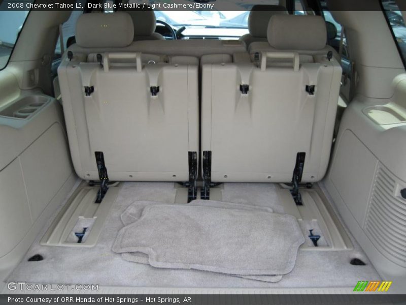 Dark Blue Metallic / Light Cashmere/Ebony 2008 Chevrolet Tahoe LS