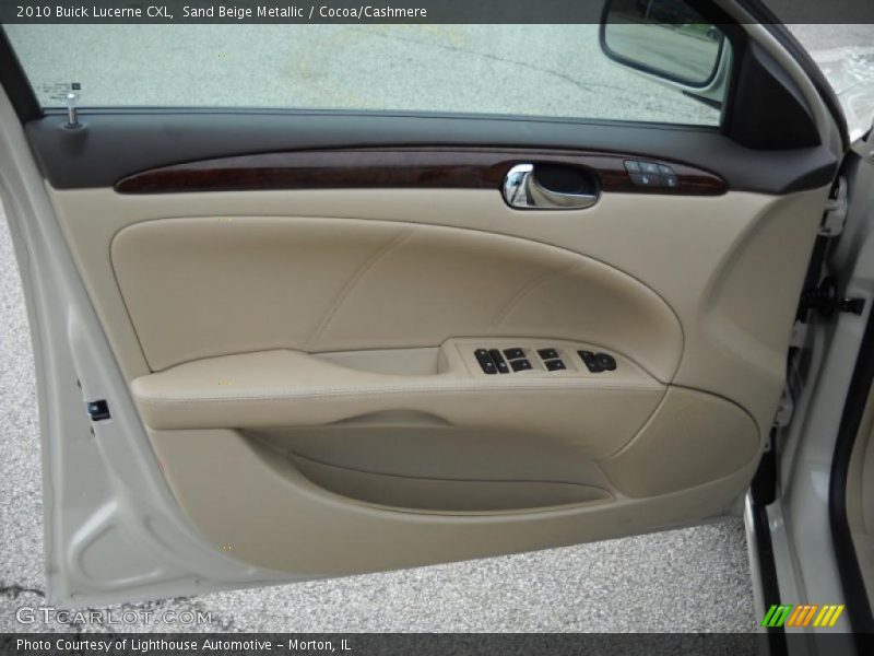 Sand Beige Metallic / Cocoa/Cashmere 2010 Buick Lucerne CXL
