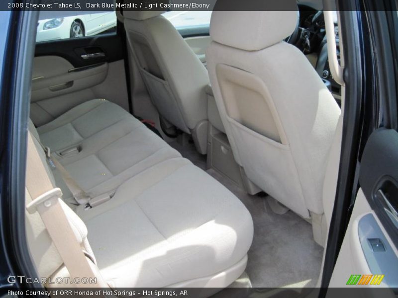 Dark Blue Metallic / Light Cashmere/Ebony 2008 Chevrolet Tahoe LS