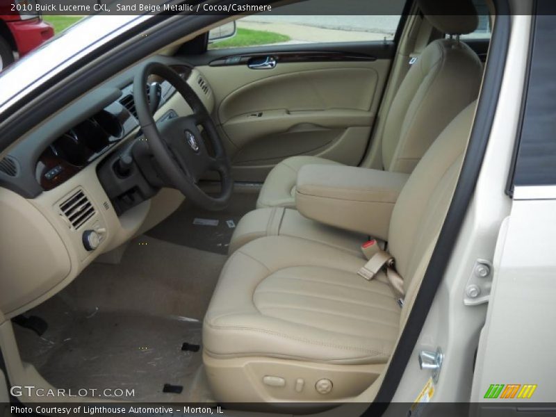 Sand Beige Metallic / Cocoa/Cashmere 2010 Buick Lucerne CXL