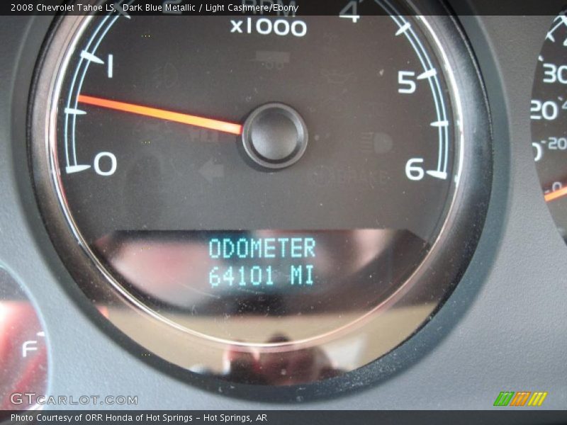 Dark Blue Metallic / Light Cashmere/Ebony 2008 Chevrolet Tahoe LS