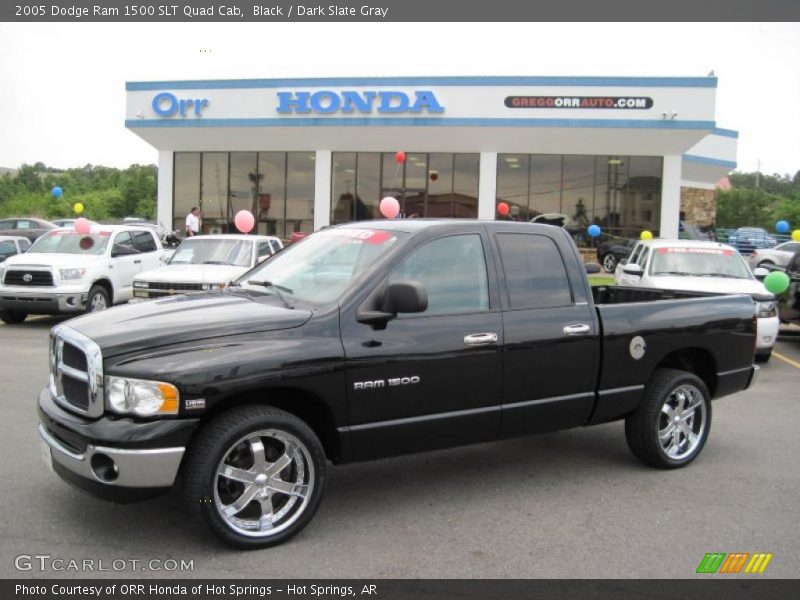Black / Dark Slate Gray 2005 Dodge Ram 1500 SLT Quad Cab