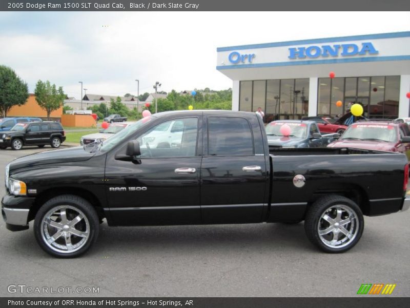 Black / Dark Slate Gray 2005 Dodge Ram 1500 SLT Quad Cab
