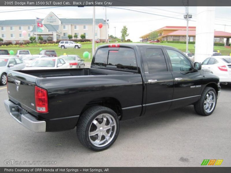 Black / Dark Slate Gray 2005 Dodge Ram 1500 SLT Quad Cab