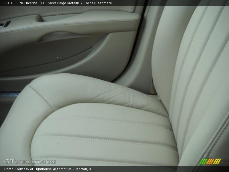Sand Beige Metallic / Cocoa/Cashmere 2010 Buick Lucerne CXL