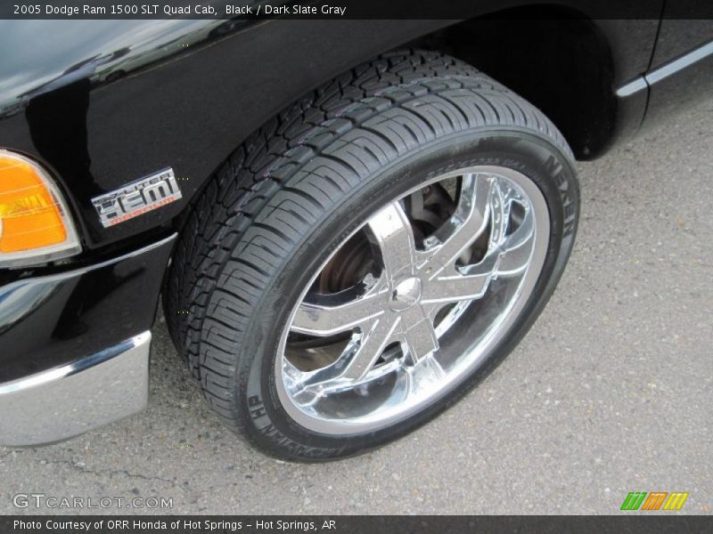 Black / Dark Slate Gray 2005 Dodge Ram 1500 SLT Quad Cab