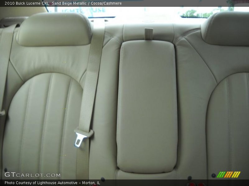 Sand Beige Metallic / Cocoa/Cashmere 2010 Buick Lucerne CXL