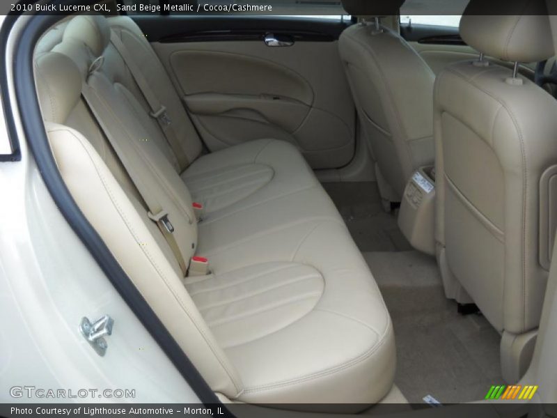 Sand Beige Metallic / Cocoa/Cashmere 2010 Buick Lucerne CXL