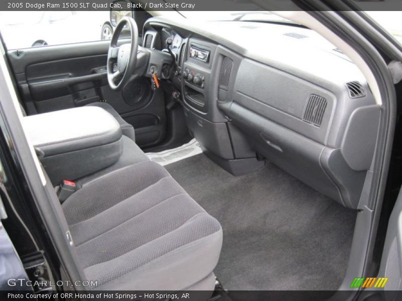 Black / Dark Slate Gray 2005 Dodge Ram 1500 SLT Quad Cab