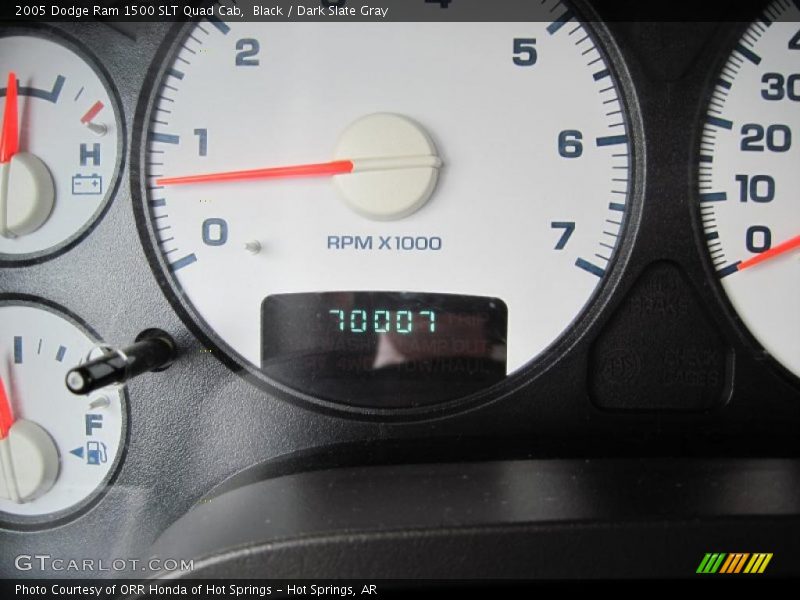 Black / Dark Slate Gray 2005 Dodge Ram 1500 SLT Quad Cab