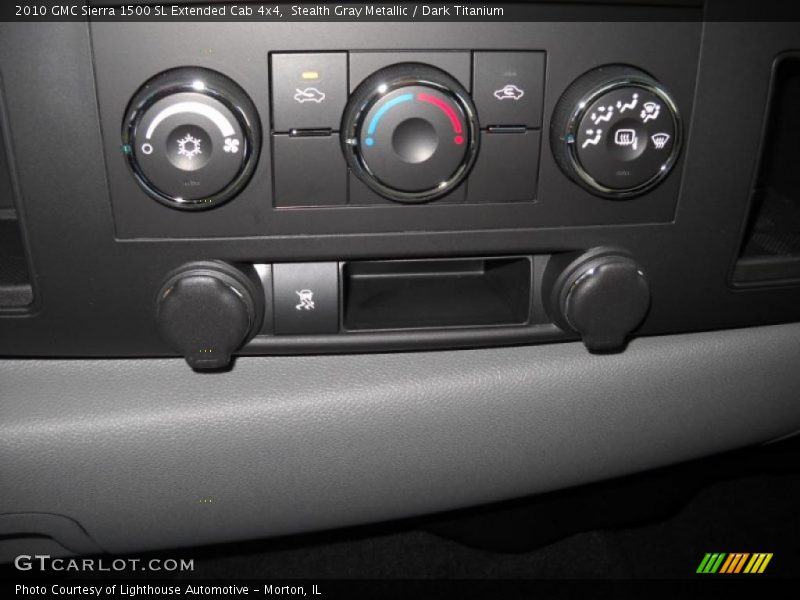 Stealth Gray Metallic / Dark Titanium 2010 GMC Sierra 1500 SL Extended Cab 4x4