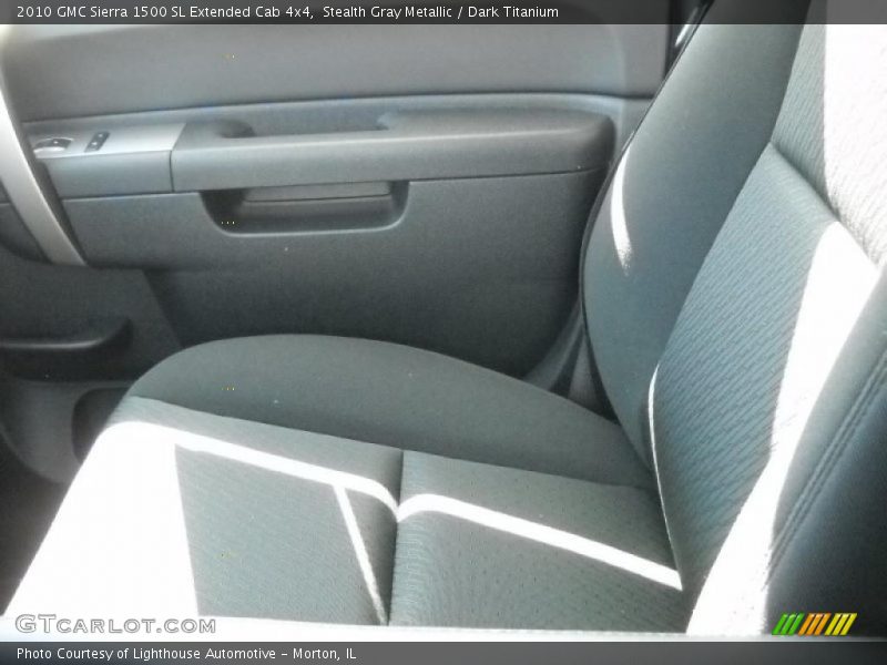 Stealth Gray Metallic / Dark Titanium 2010 GMC Sierra 1500 SL Extended Cab 4x4