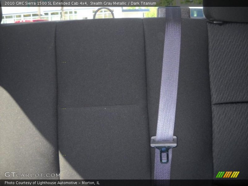 Stealth Gray Metallic / Dark Titanium 2010 GMC Sierra 1500 SL Extended Cab 4x4
