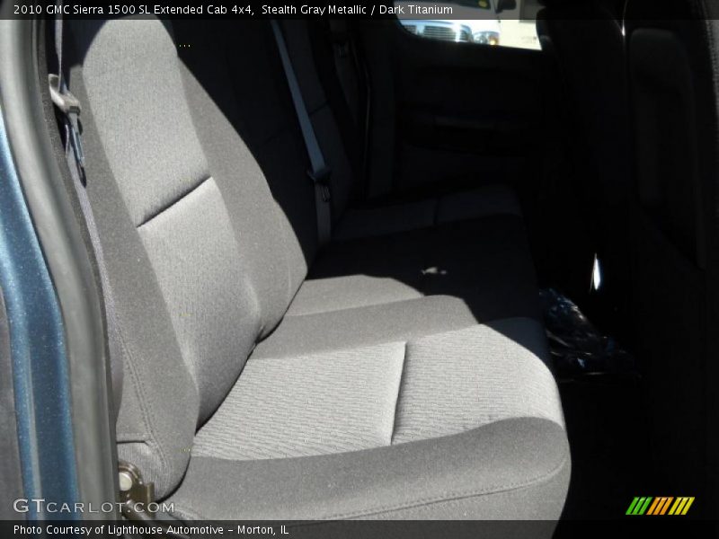 Stealth Gray Metallic / Dark Titanium 2010 GMC Sierra 1500 SL Extended Cab 4x4