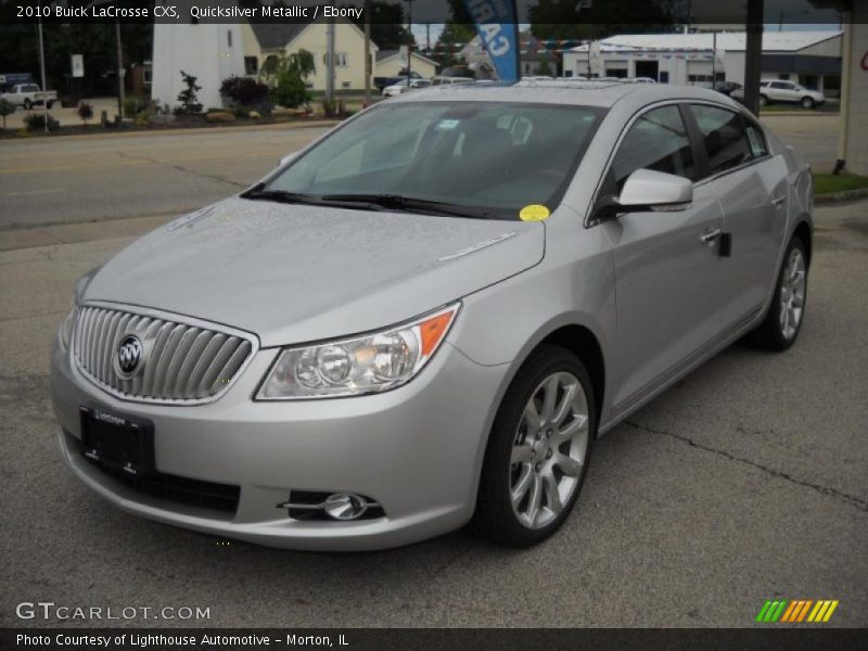 Quicksilver Metallic / Ebony 2010 Buick LaCrosse CXS