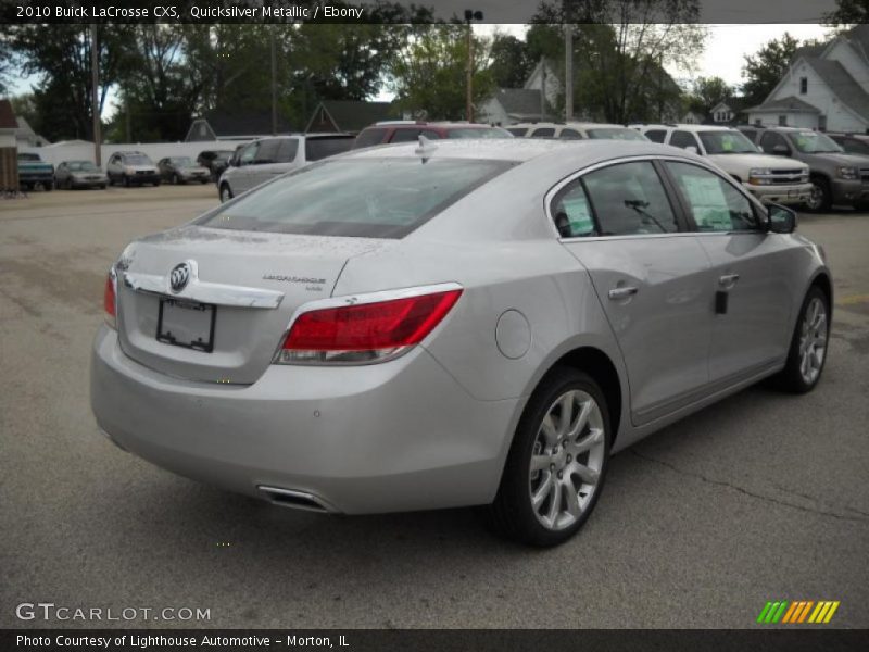 Quicksilver Metallic / Ebony 2010 Buick LaCrosse CXS