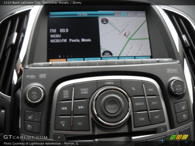Quicksilver Metallic / Ebony 2010 Buick LaCrosse CXS