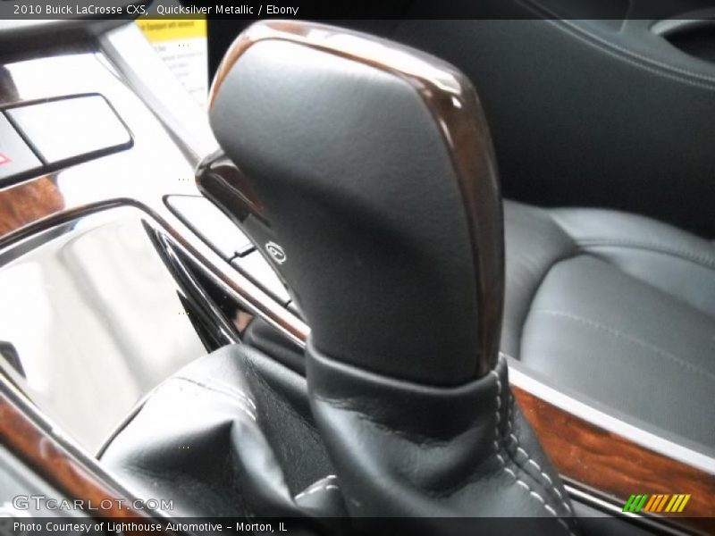 Quicksilver Metallic / Ebony 2010 Buick LaCrosse CXS