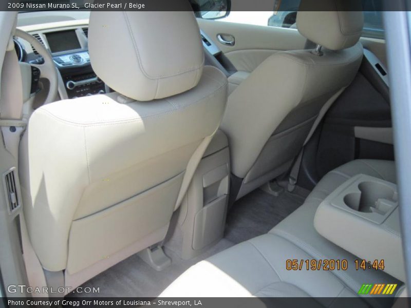 Glacier Pearl / Beige 2009 Nissan Murano SL