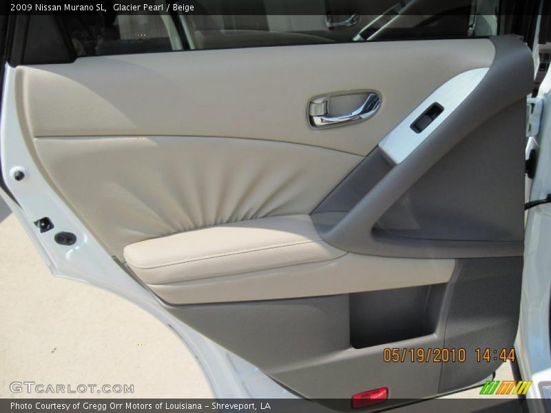 Glacier Pearl / Beige 2009 Nissan Murano SL