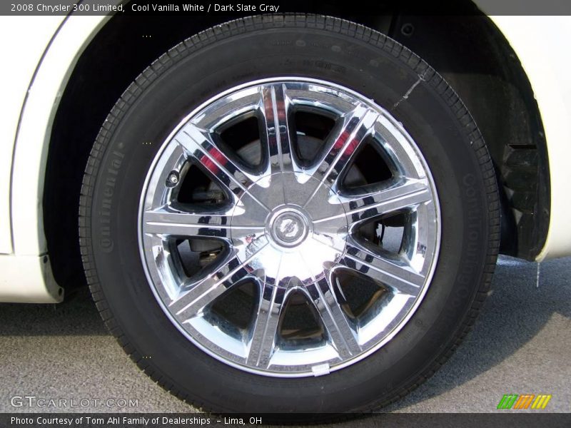 Cool Vanilla White / Dark Slate Gray 2008 Chrysler 300 Limited