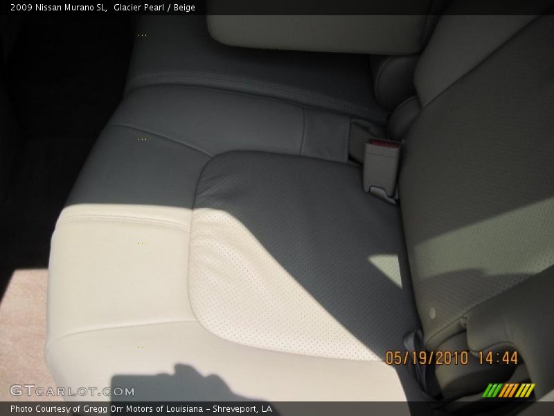 Glacier Pearl / Beige 2009 Nissan Murano SL