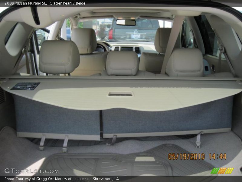 Glacier Pearl / Beige 2009 Nissan Murano SL