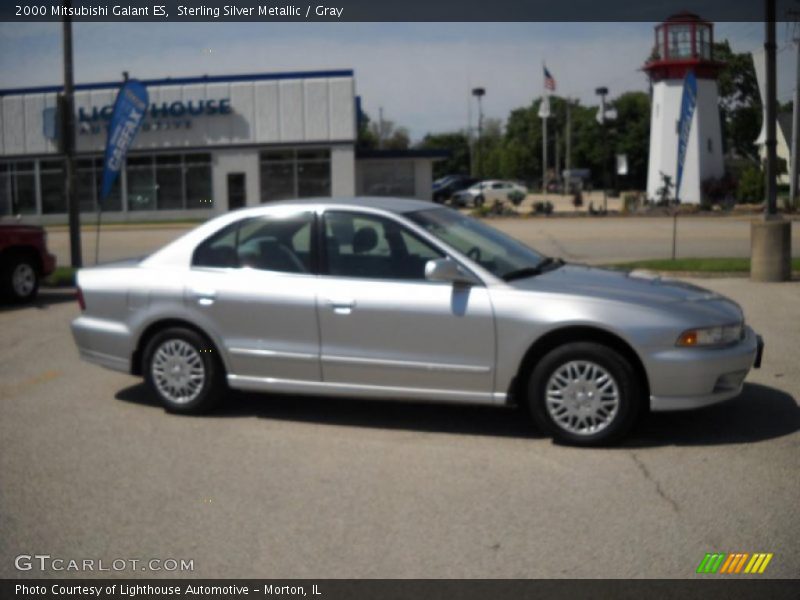 Sterling Silver Metallic / Gray 2000 Mitsubishi Galant ES