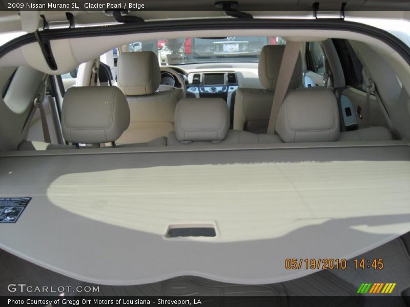 Glacier Pearl / Beige 2009 Nissan Murano SL