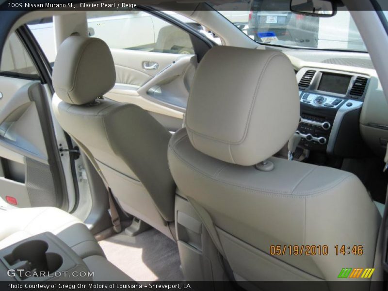 Glacier Pearl / Beige 2009 Nissan Murano SL