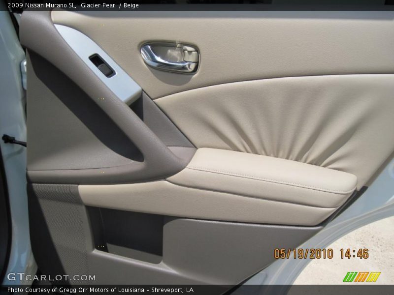 Glacier Pearl / Beige 2009 Nissan Murano SL