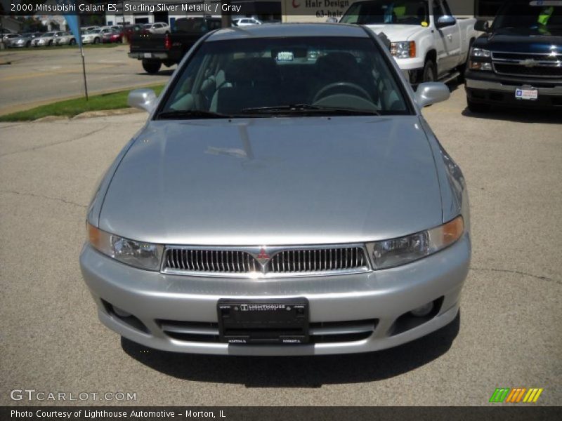 Sterling Silver Metallic / Gray 2000 Mitsubishi Galant ES