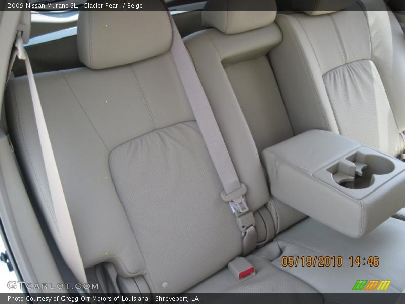 Glacier Pearl / Beige 2009 Nissan Murano SL