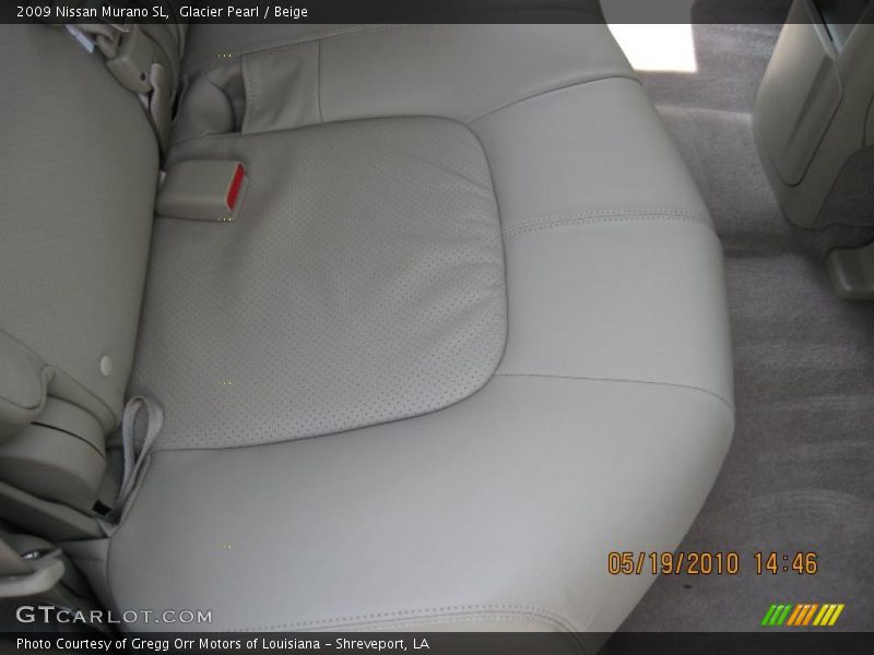 Glacier Pearl / Beige 2009 Nissan Murano SL