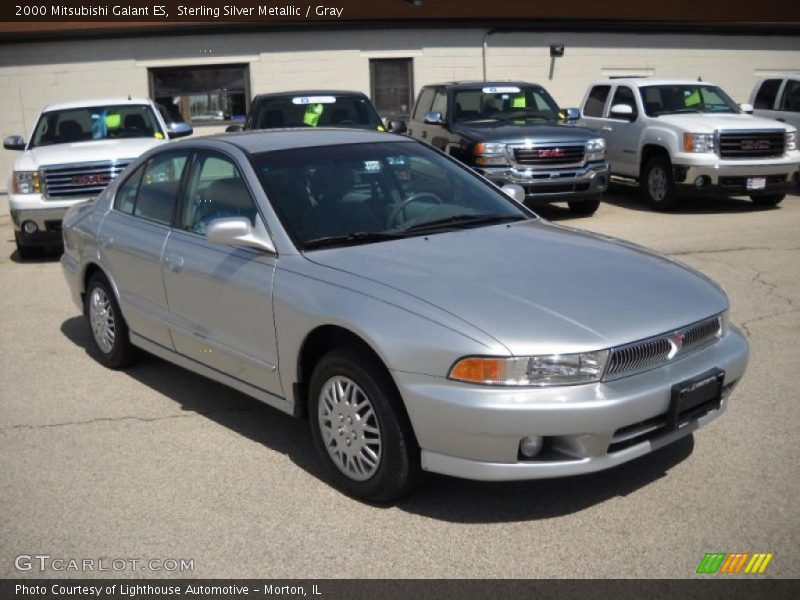 Sterling Silver Metallic / Gray 2000 Mitsubishi Galant ES