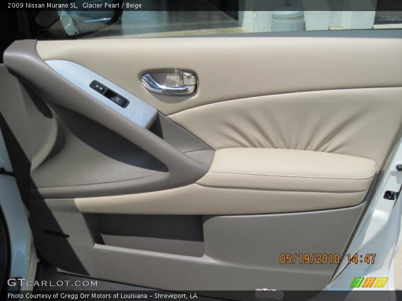 Glacier Pearl / Beige 2009 Nissan Murano SL