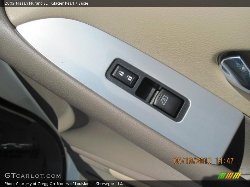 Glacier Pearl / Beige 2009 Nissan Murano SL