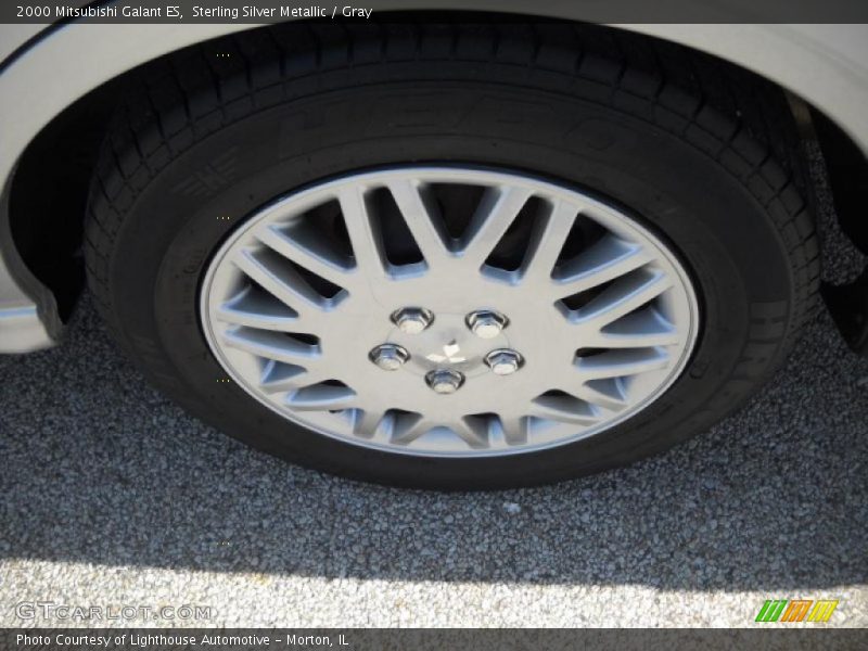 Sterling Silver Metallic / Gray 2000 Mitsubishi Galant ES