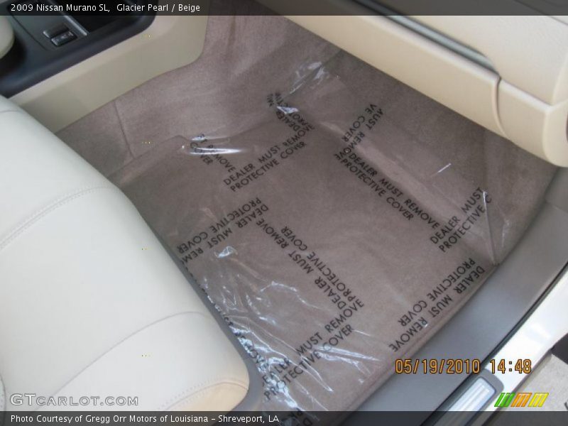 Glacier Pearl / Beige 2009 Nissan Murano SL