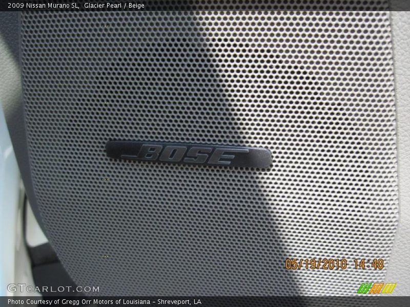 Glacier Pearl / Beige 2009 Nissan Murano SL