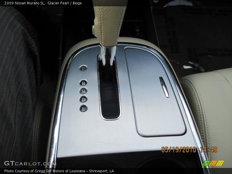 Glacier Pearl / Beige 2009 Nissan Murano SL
