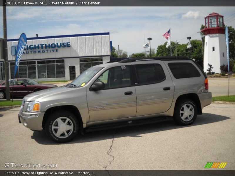 Pewter Metallic / Dark Pewter 2003 GMC Envoy XL SLE