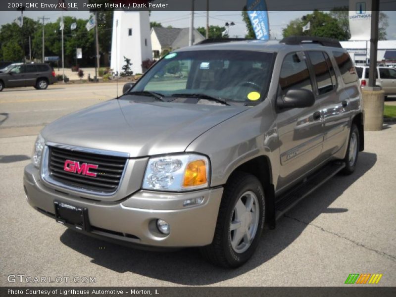 Pewter Metallic / Dark Pewter 2003 GMC Envoy XL SLE