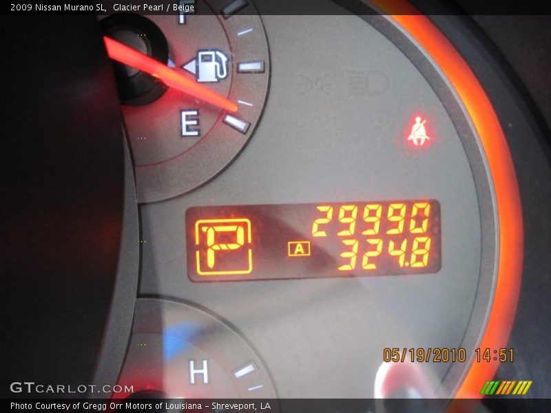 Glacier Pearl / Beige 2009 Nissan Murano SL