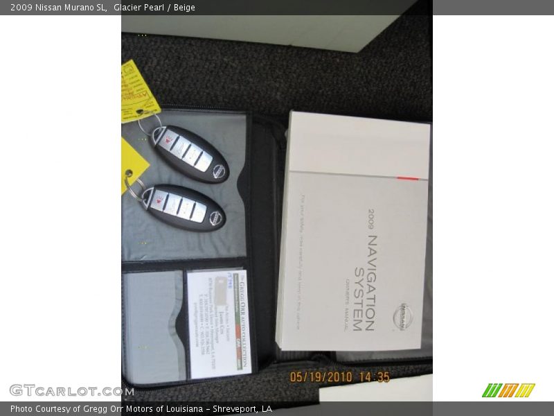 Glacier Pearl / Beige 2009 Nissan Murano SL