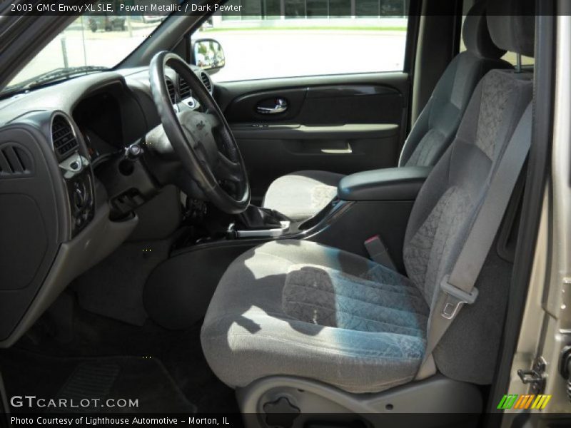 Pewter Metallic / Dark Pewter 2003 GMC Envoy XL SLE